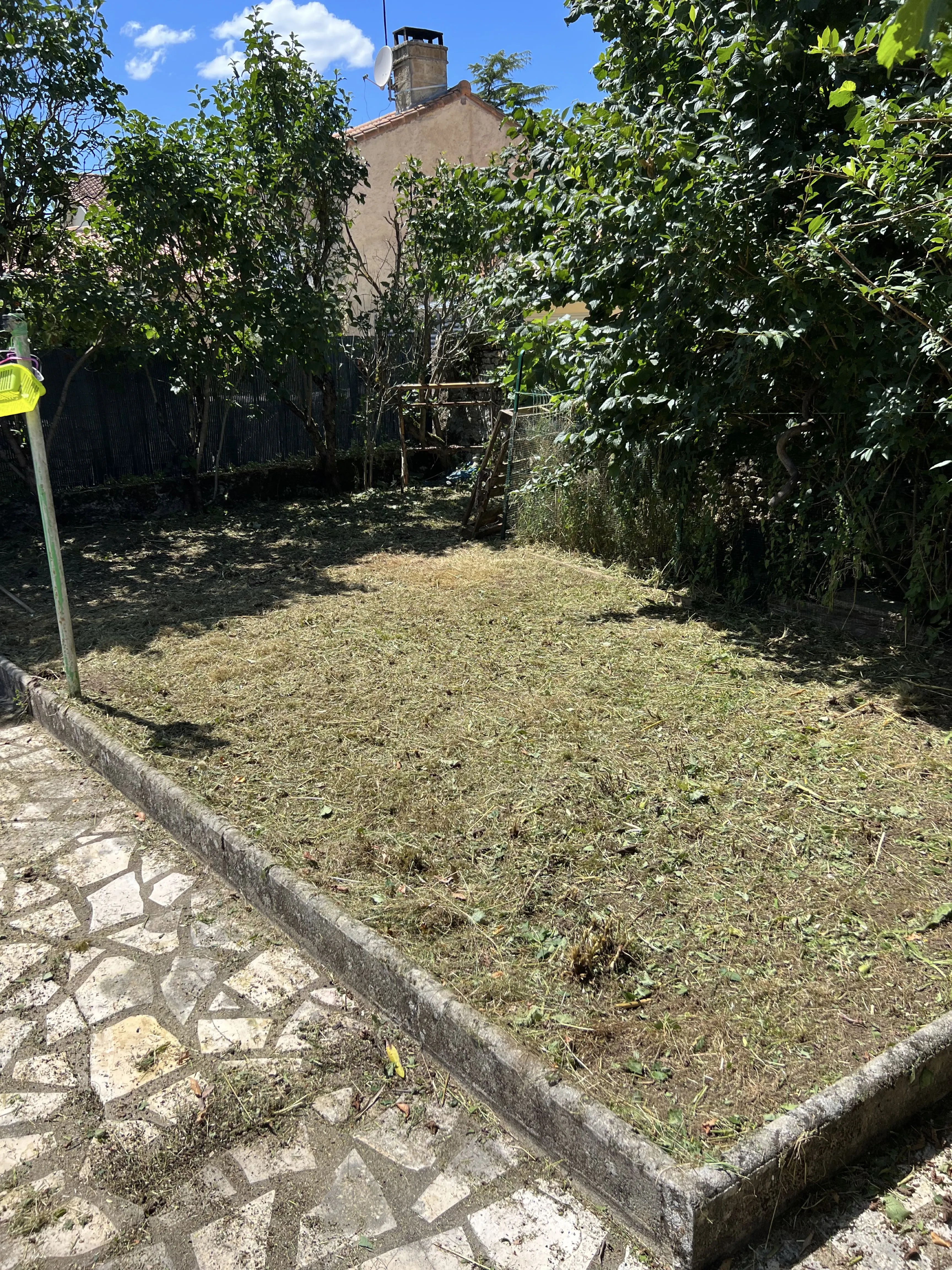 Remise en état de jardin avant entretien régulier